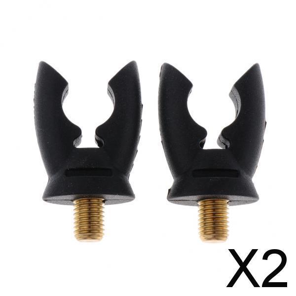 2x2Pcs Fishing Rod Rest Fishing Rod Holder Carp Fishing Tackle Gripper Rest