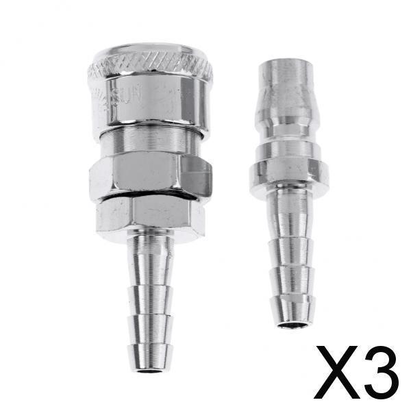 3xUniversal Scuba Diving Hose Connector Ext Diameter 9mm