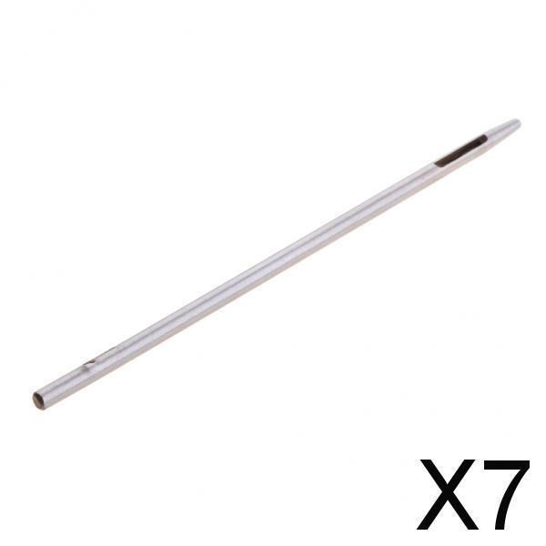 7xSteel Round Hollow Punch Hand Tools Hole Punching Leather Gasket 1.0mm