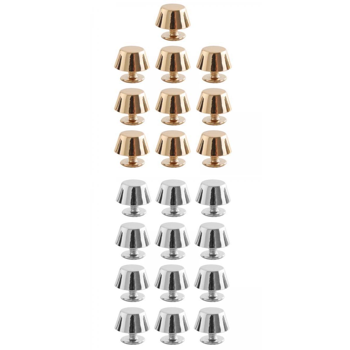 10/12 Rivets Studs Screw Back Feet Metal Studs Rivet /