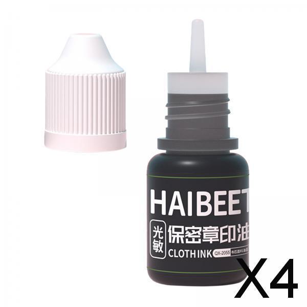 4xStamp Refill Ink DIY Printing Oil for Home Confidential Identity Stamp