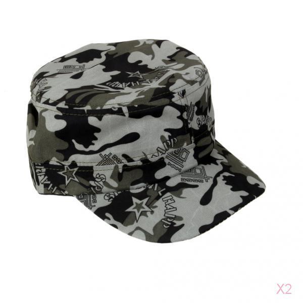 Cappello Mimetico Militare Baseball Cap Camuffamento Uomo Donna Camo Hat #3
