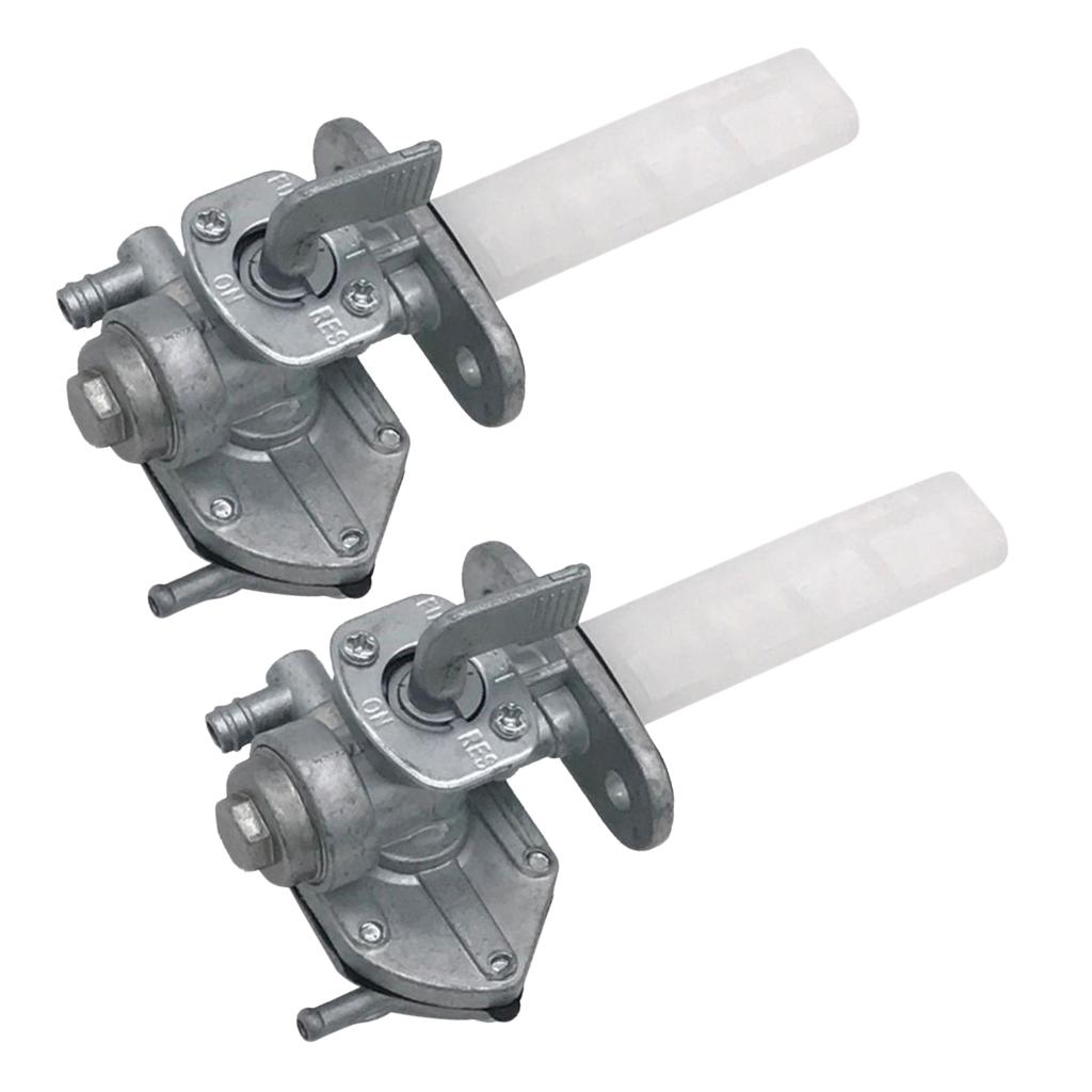 2x Petcock Fuel Switch Valve Assembly for Kawasaki 750 KZ750 VN800 