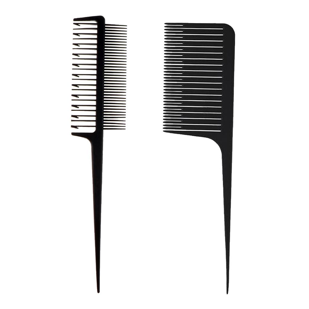Hair Weaving Sectioning Foiling Comb for Hair Dyeing/Highlighting/Balayage