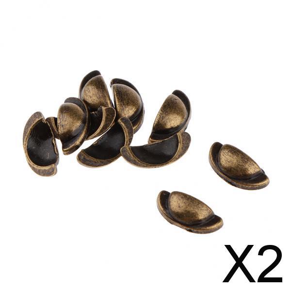 2x1/6 Dollhouse Miniature Furniture Drawer Door Handle Accessory Bronze