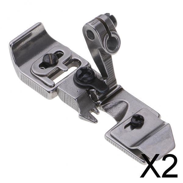 2x OVERLOCK Machine Elastic Presser Foot for Industrial Sewing Machine Parts