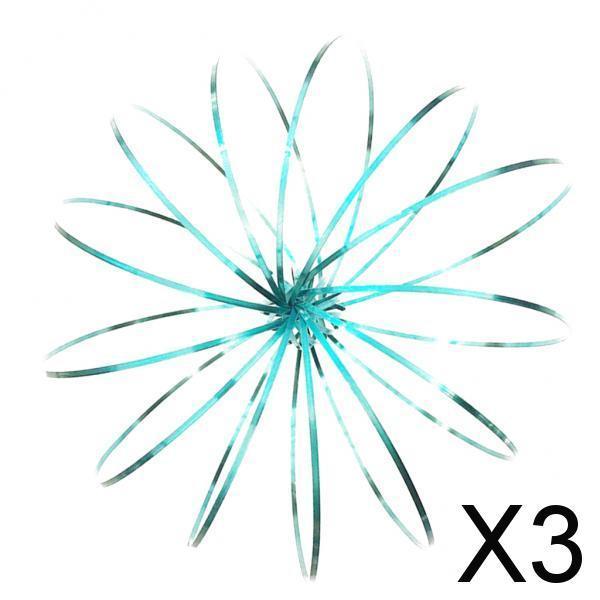 3x3D Spinner Dynamic Arm Motion Flow Rings Magic Toy Funny Lake Blue
