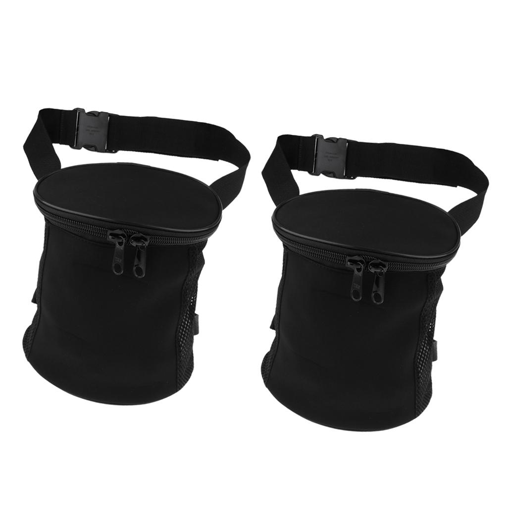 2Pcs Scuba Diving Snorkeling Gear Bag Underwater Swimming Mesh Pack Holder