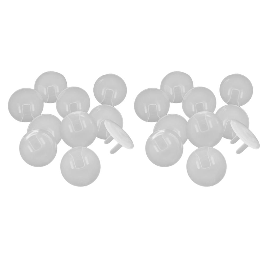 20x Safety Outlet Plug Protector Covers Baby Proof Electric Shock Guard