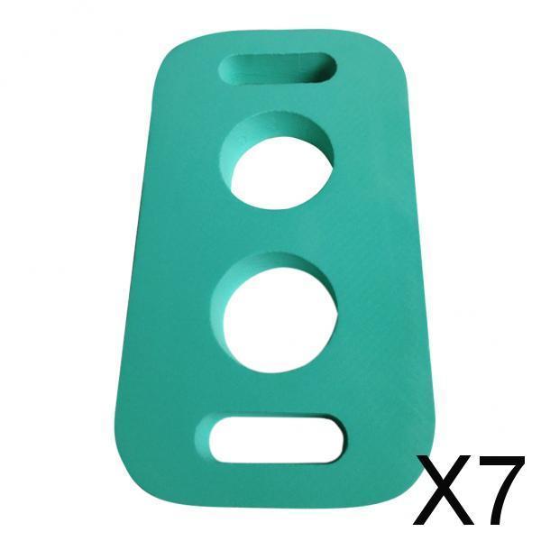 7xSwimming Pool Accessories Training Aids Holed Woggle Noodle Connector Green