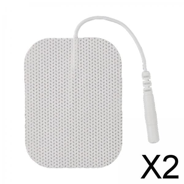 2xTens Units Electrodes Pads Replacements Reusable 4.5cm 2.5 apertures