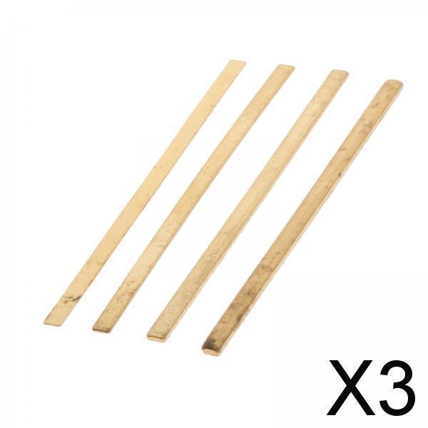 3x4pcs Electric Guitar Nut System Music Instruments Accessory Replacements