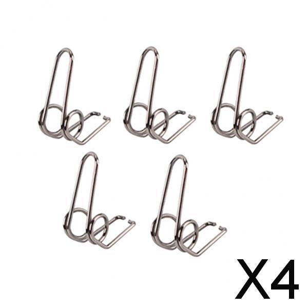 4x5 Pieces Trumpet Replacement Water Key Spring Brass Instrument Accessories