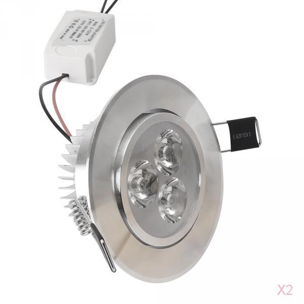 3W Green LED Recessed Ceiling Light Spotlight Lamp
