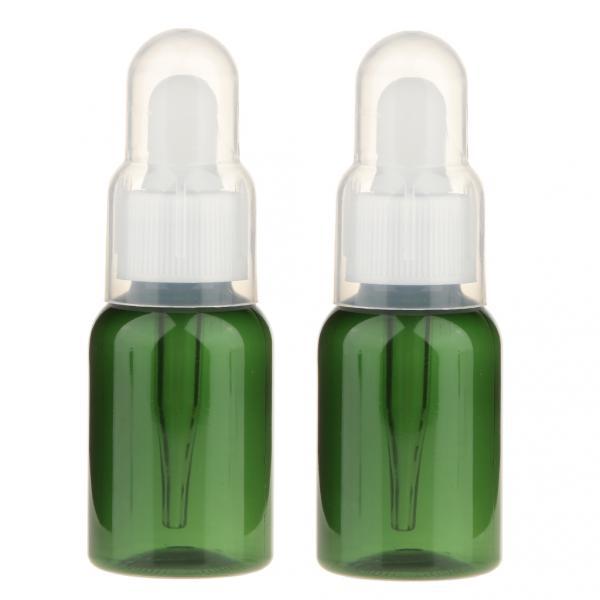 2pcs 35ml Empty Dropper Bottle with Pipette Essential Oil Sample Bottles