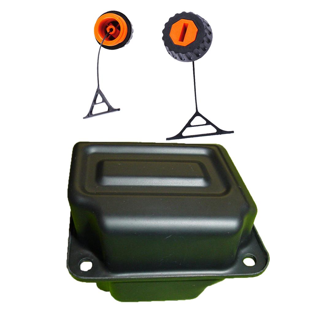 Gas Fuel Cap Oil Cap for STIHL +Chainsaw Muffler Exhaust Fits 