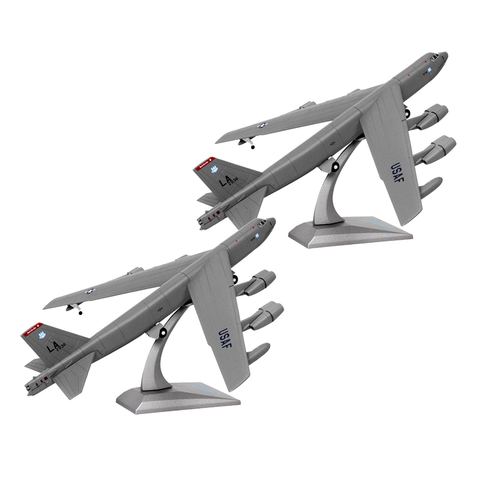 1:200 Diecast Metal Airplanes Toys B-52 Strategic   Fighter Model