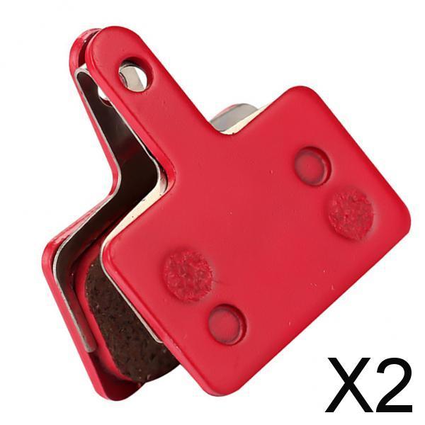 2xCeramic Bike Disc Brake Pads Bicycle Brake Replacement for Universal Bicycle