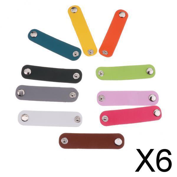 6x10 Pieces Leather Scarf Buckle Hijab Pin Shawl Scarf Clasp  mixed