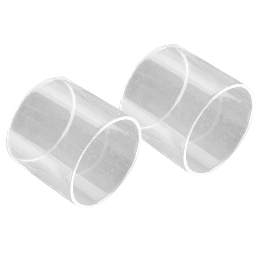 2pcs Clear Glass Shade Cylinder Glass Lamp Shade Replacement Glass Shade L