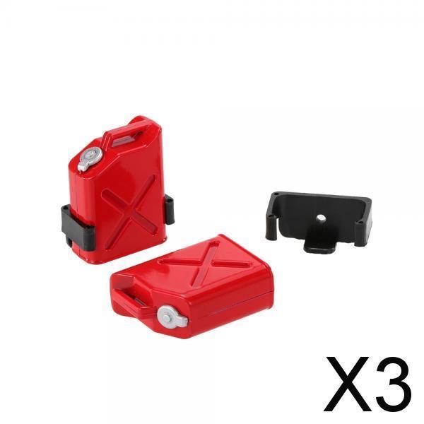 3x1/10 RC Rock Crawler Fuel Tank + Mounts