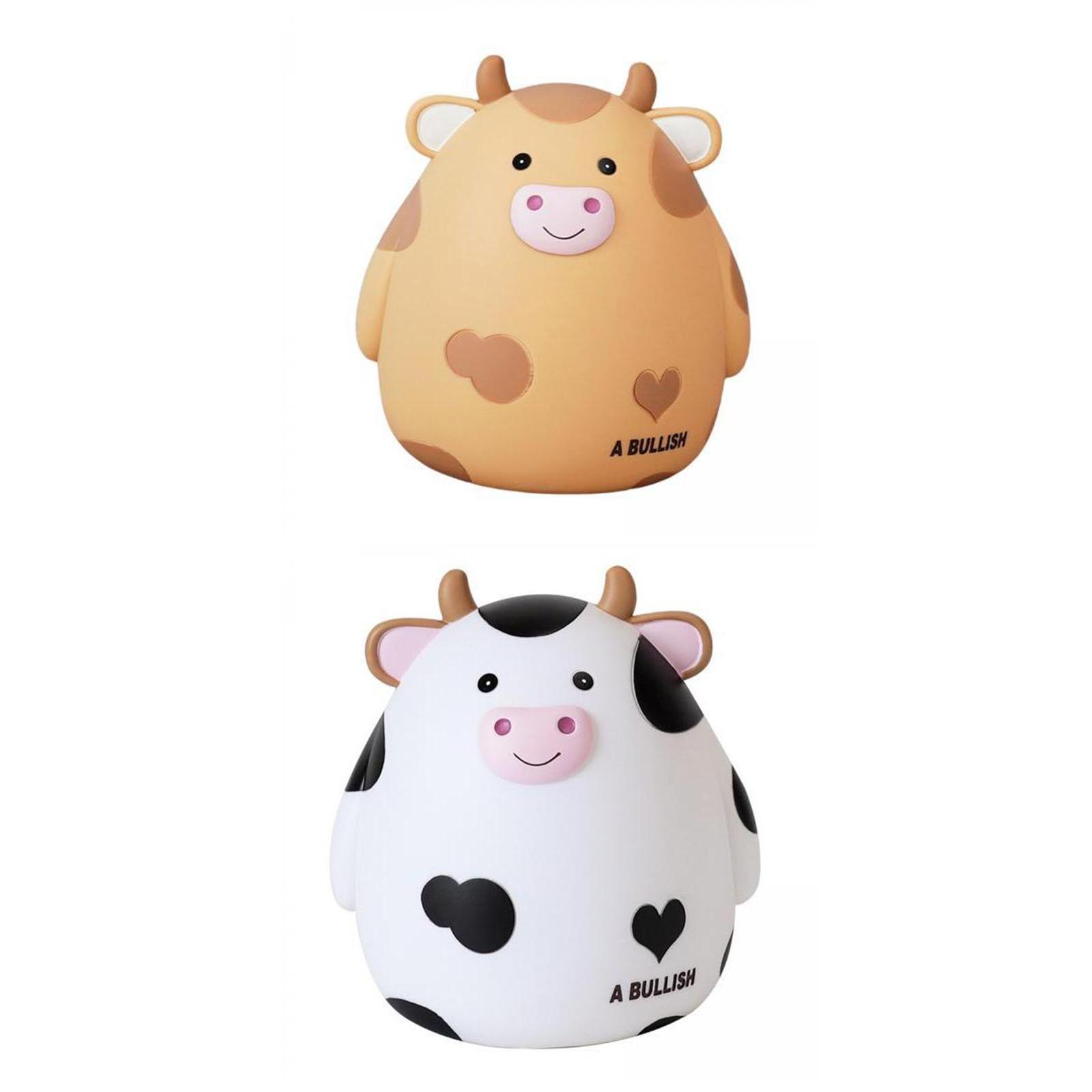 2x Piggy Bank Cartoon Waterproof for Nursery Birthday Christmas 