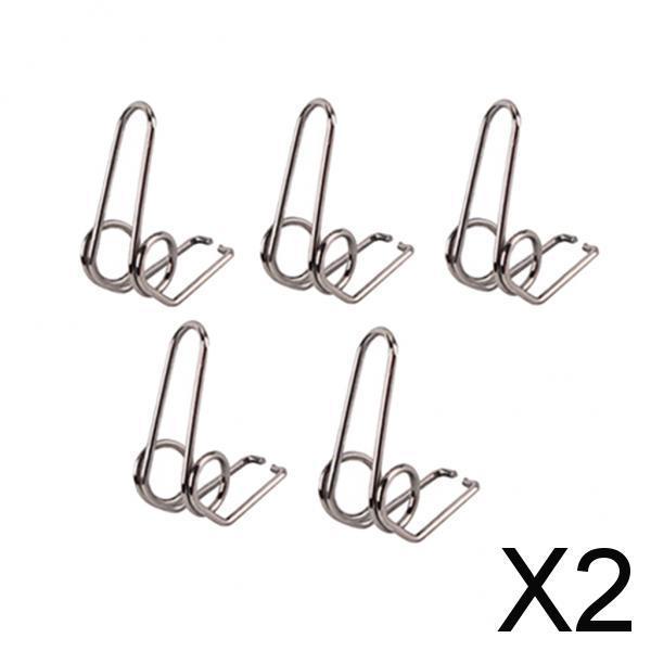 2x5 Pieces Trumpet Replacement Water Key Spring Brass Instrument Accessories