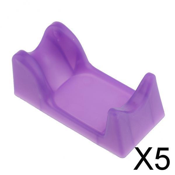 5xPlastic Electric Nail Craft Drill File Bit Manicure Machine Pen Holder Stand