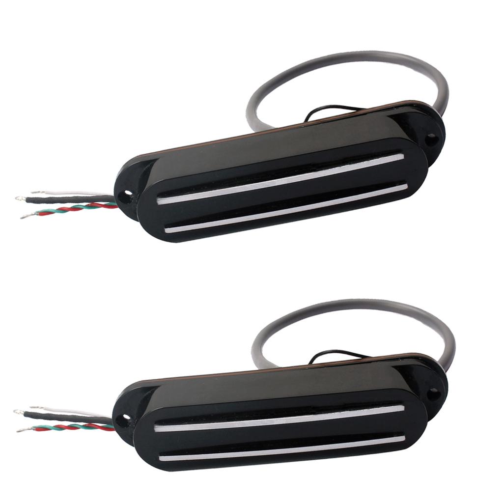 2Pieces Metal Dual Coil Pickups Active for Electric Guitar Accessories