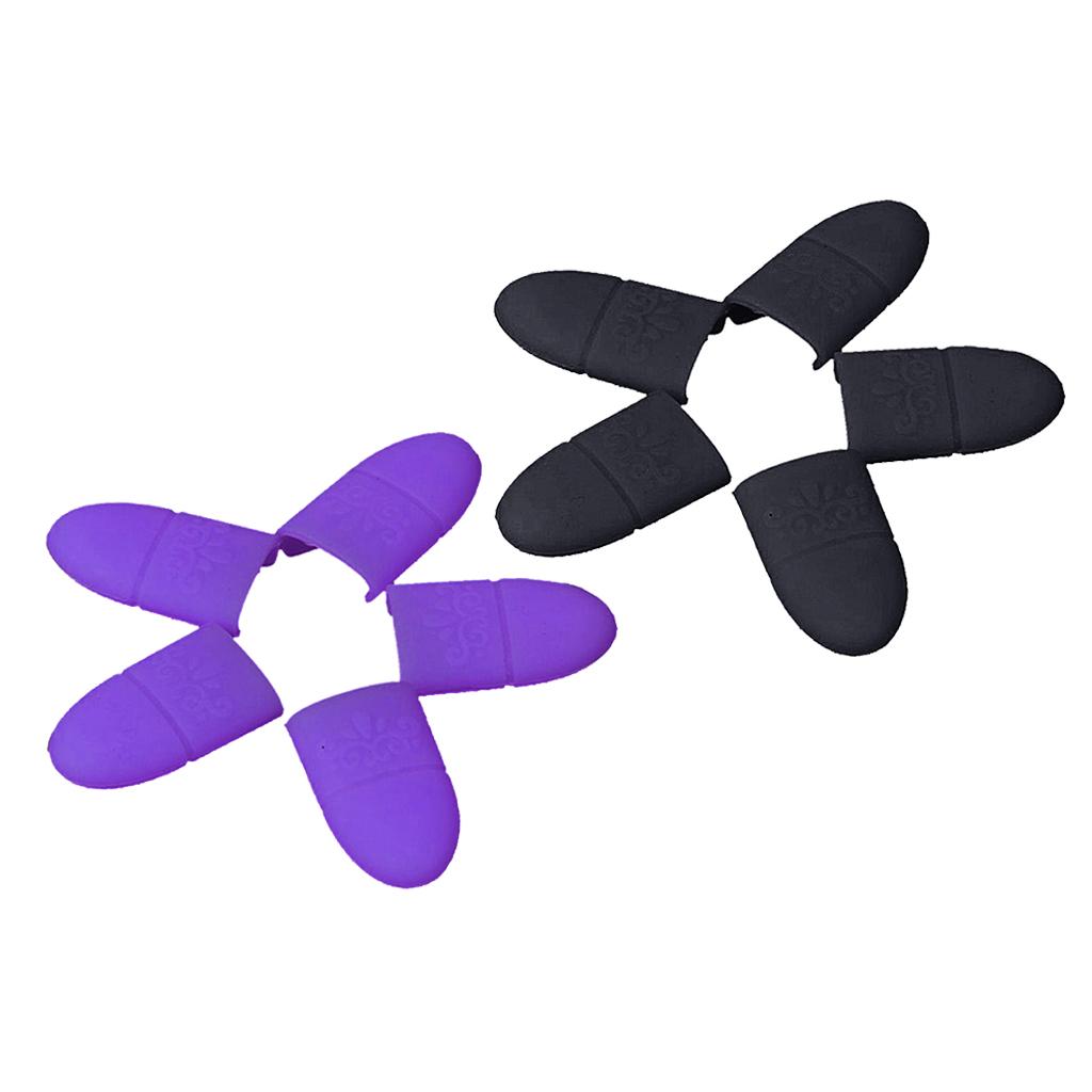 Nail Art Soak Off Cap Purple+Black
