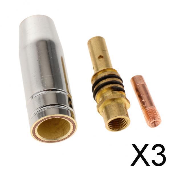 3x3PCS Plasma Cutter Nozzle Cap Rod for Cutting Machine Consumables