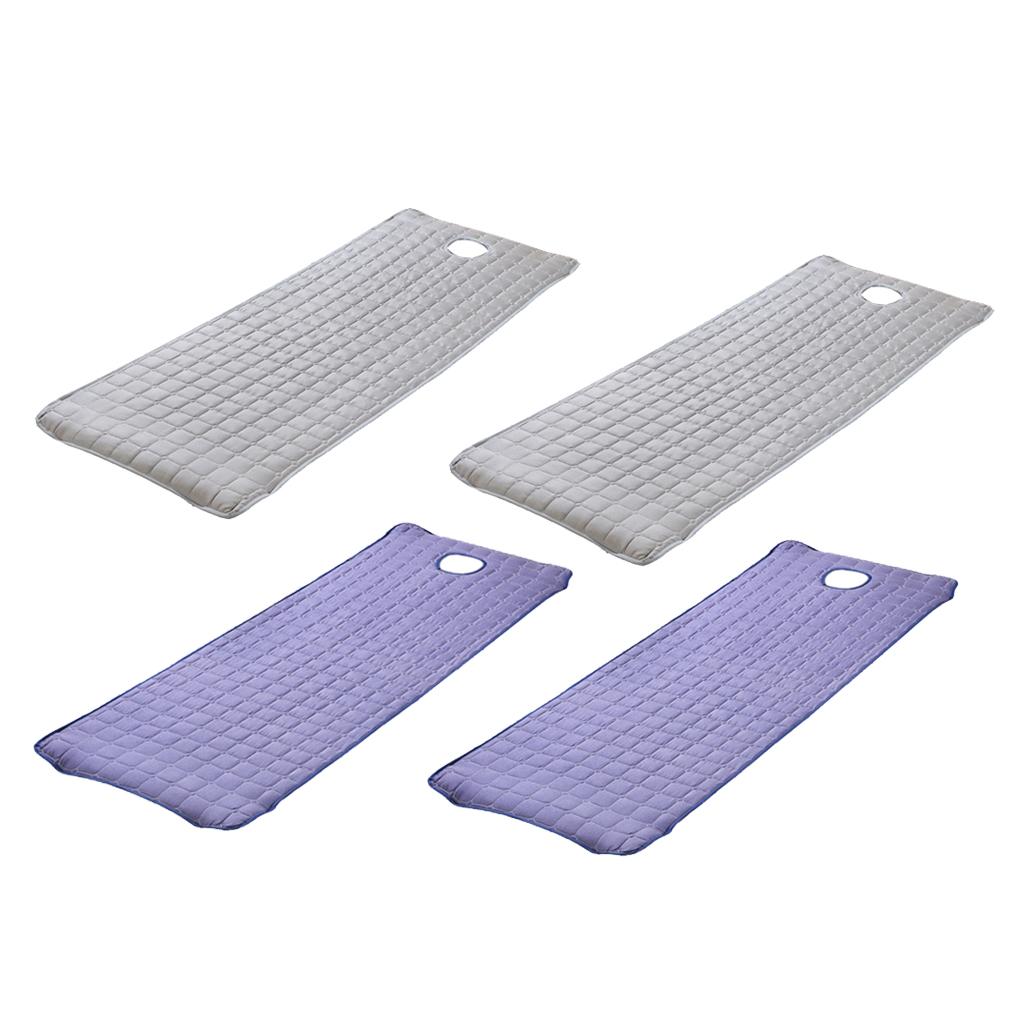 4pcs Beauty Salon Massage Bed Mattress Sheet with Face Breath Hole 