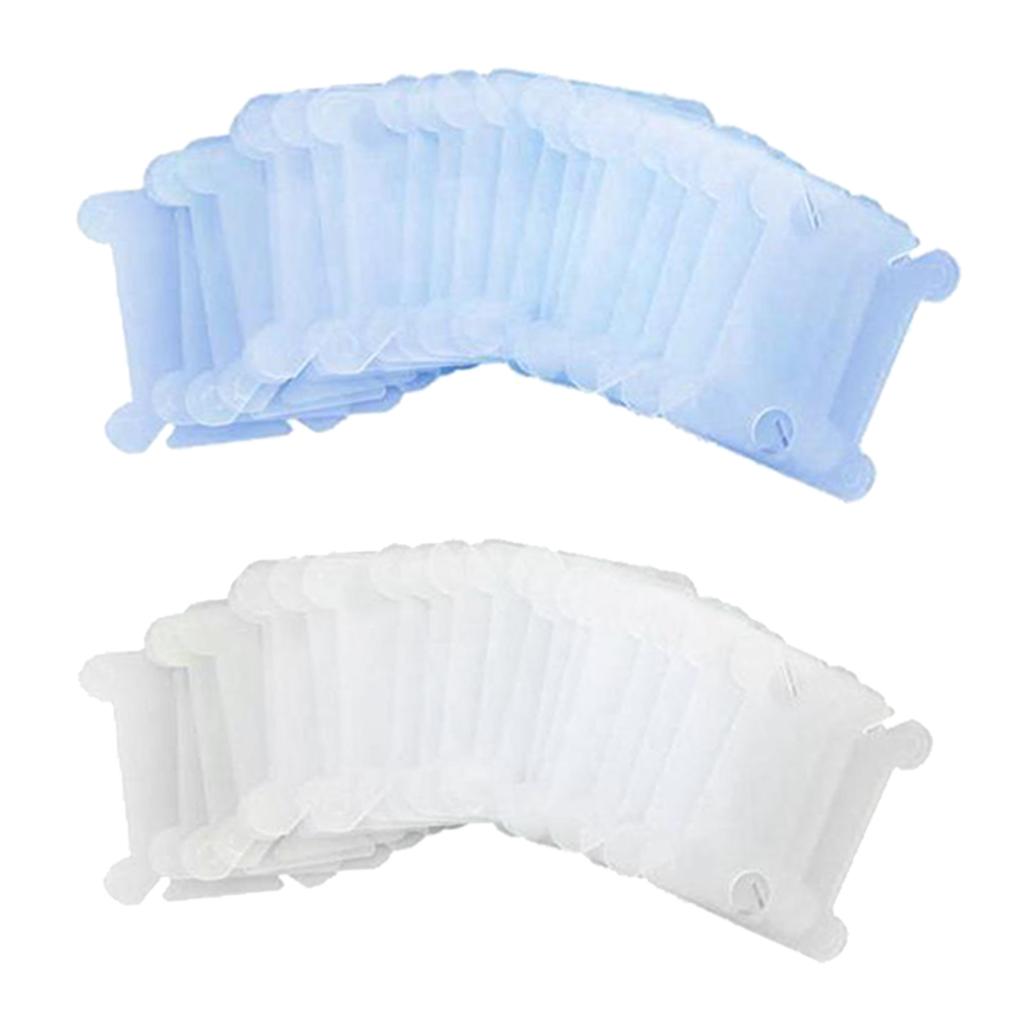 240x Plastic Thread Ribbon Holder Organizer Spools Sewing Accessories