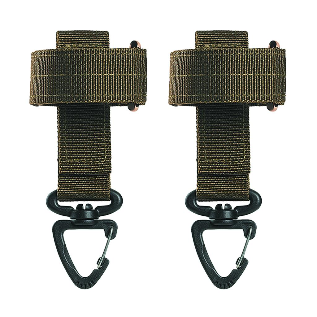 2pcs Glove Holder Strap Grabber Hiking Climbing Belt Rope Hanger Hook Hanger