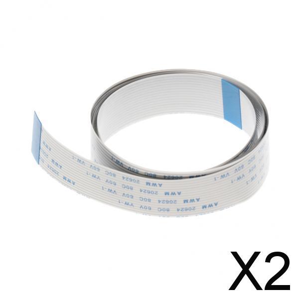 2xFlat Flexible Cable For Raspberry Pie Camera Extended 15Pin Cable 100CM