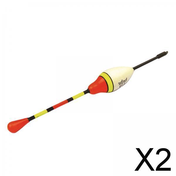 2x3g PP Foam Floats Bobbers Carp Coarse Fishing Tackle 1pc White