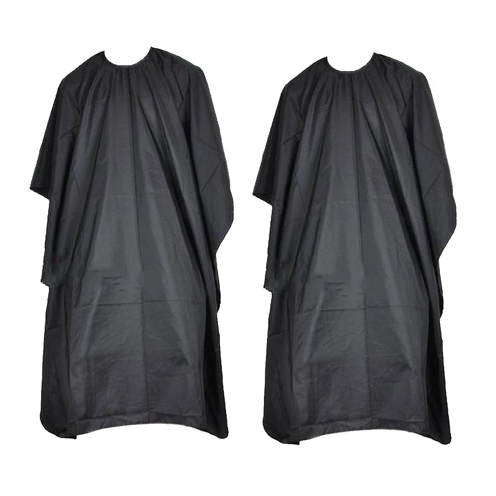2x Salon Hair Cut Hairdressing Hairdresser Barbers Cape Gown Waterproof