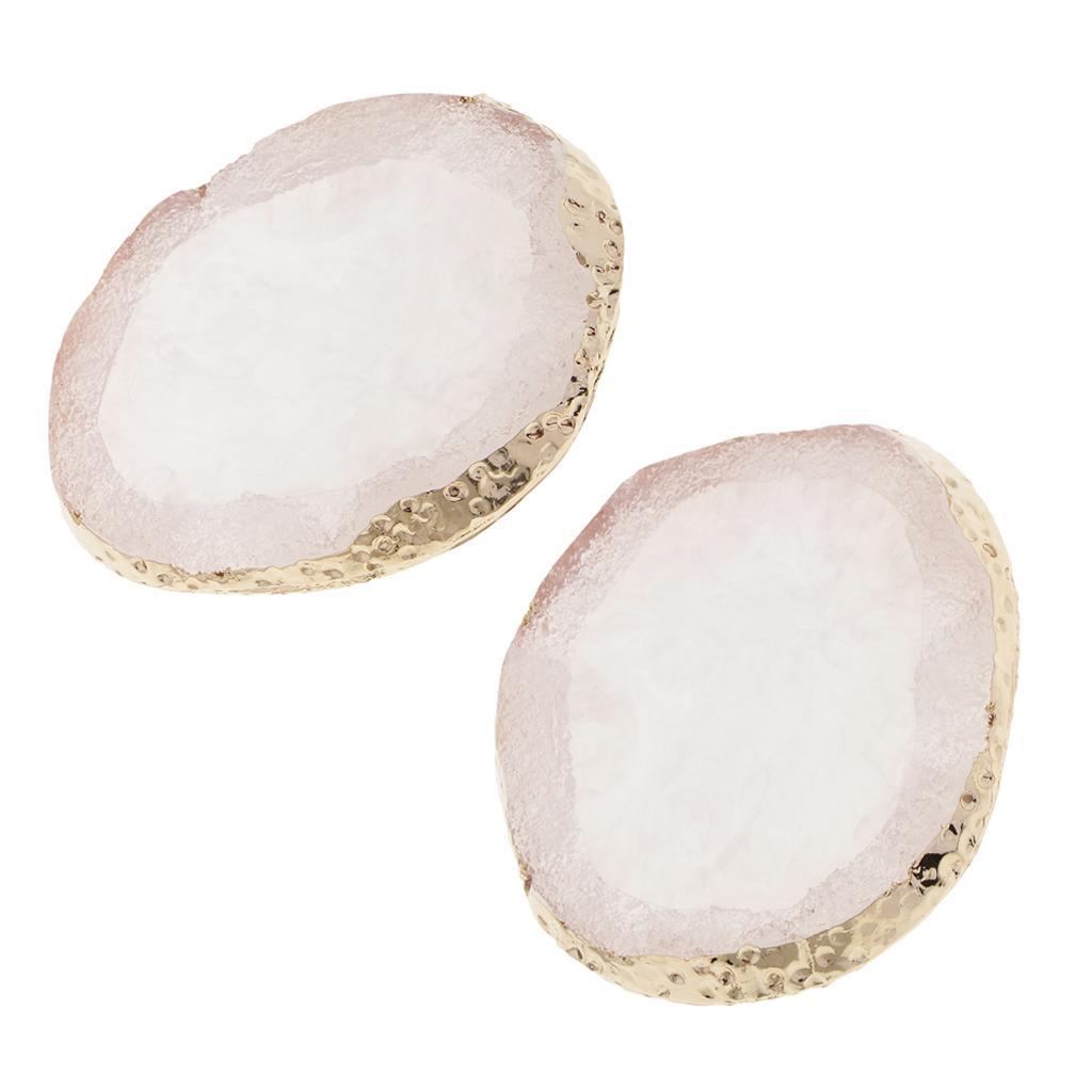 2xnail art Palette drink coaster cup mat decors white 