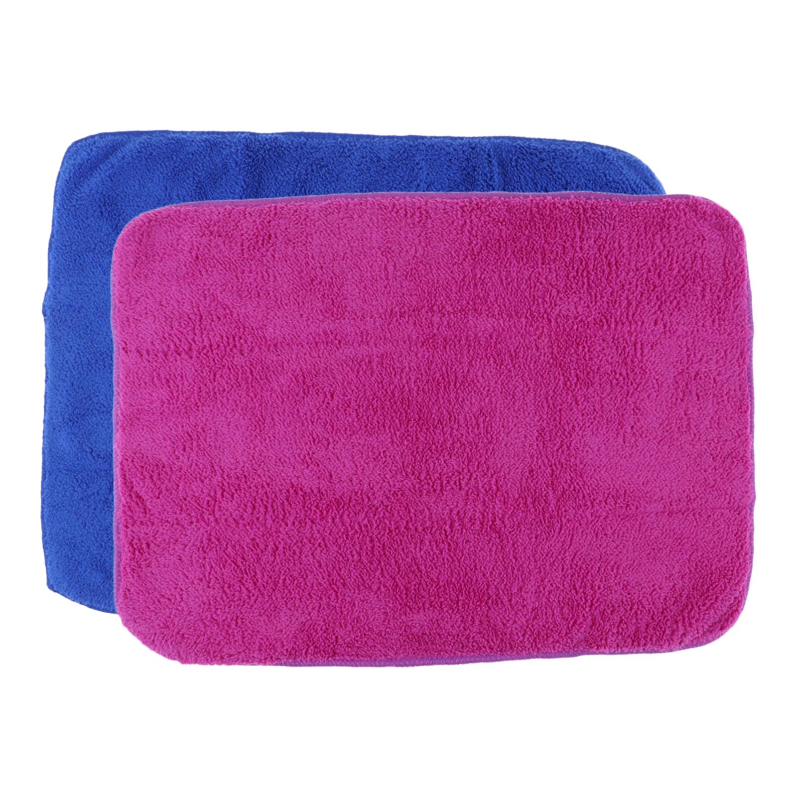 2 Pieces Microfiber Skate Wipe Care Cleaning Cloth Quick drying Clean Towel 