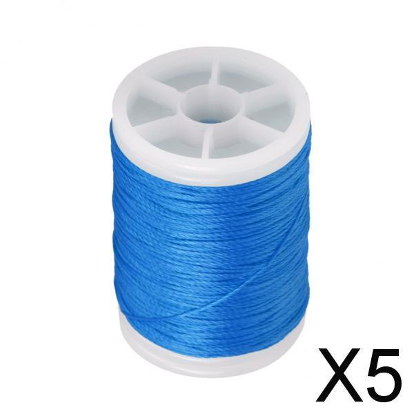 5x110m Fiber Archery Bow String Serving Material Bowstring Protect Blue