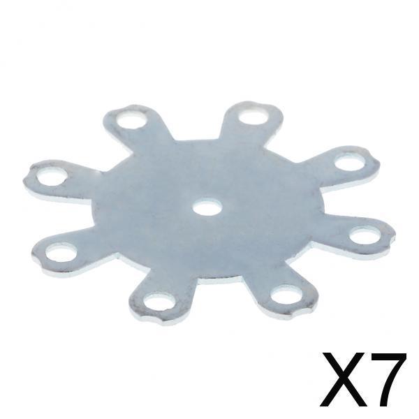 7xIron Plate for DIY Carp Fishing Tackle Explosion Jig Hooks 