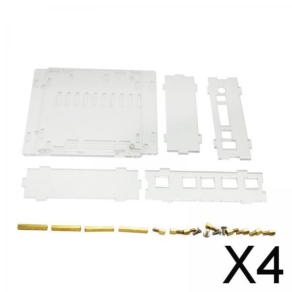 4xBluetooth 5.0 TPA3116D2 Digital Audio Amplifier Board Acrylic Case Anti Dust