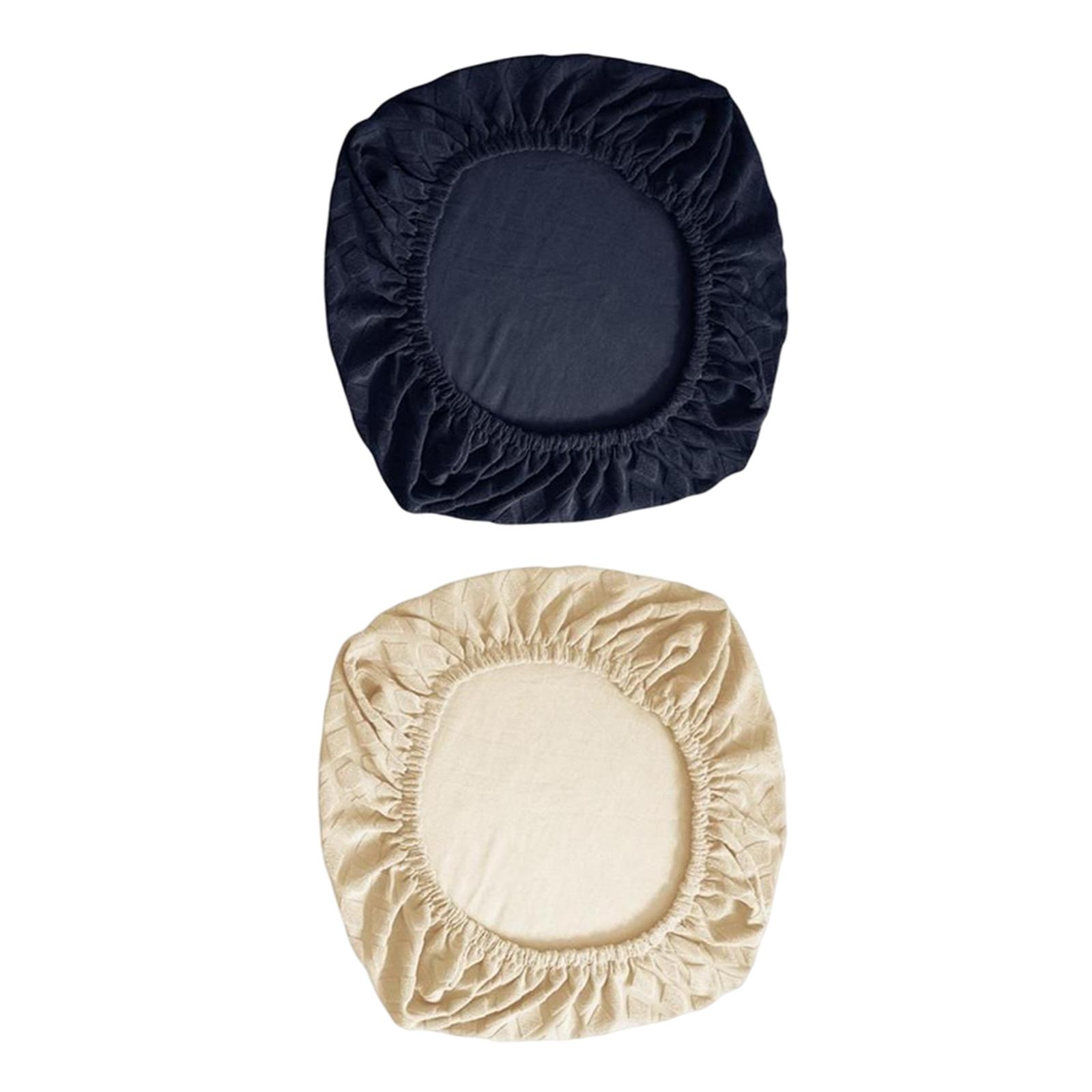 Chair Seat Cover Dining Room Chair Seat Slipcover Removable Washable  