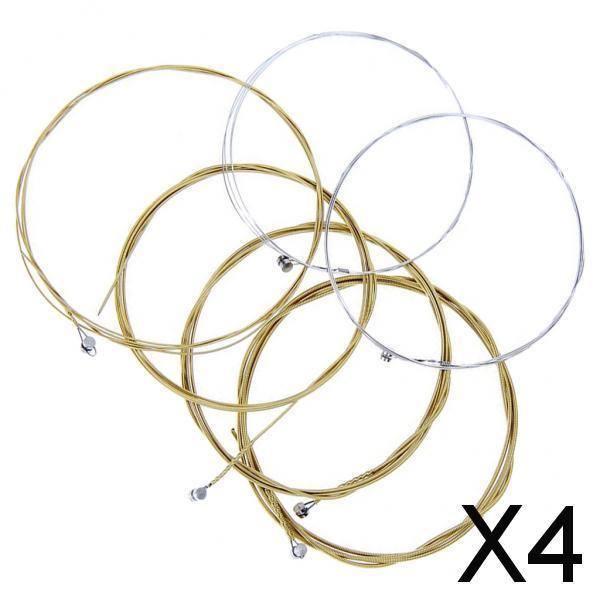4x6pcs 34inch Acoustic Guitar String Guitar Strings  Replacement Part 011-052