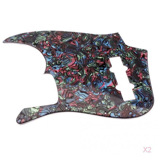 JB Pickguard Electric Bass Pickguard Shell Pattern Pickguard Replacement