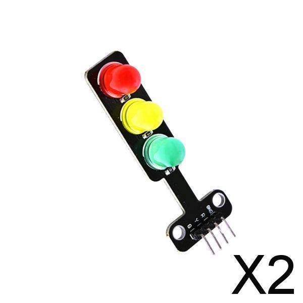 2x5V Mini Traffic Light 5mm LED Display Module for    DIY Kit