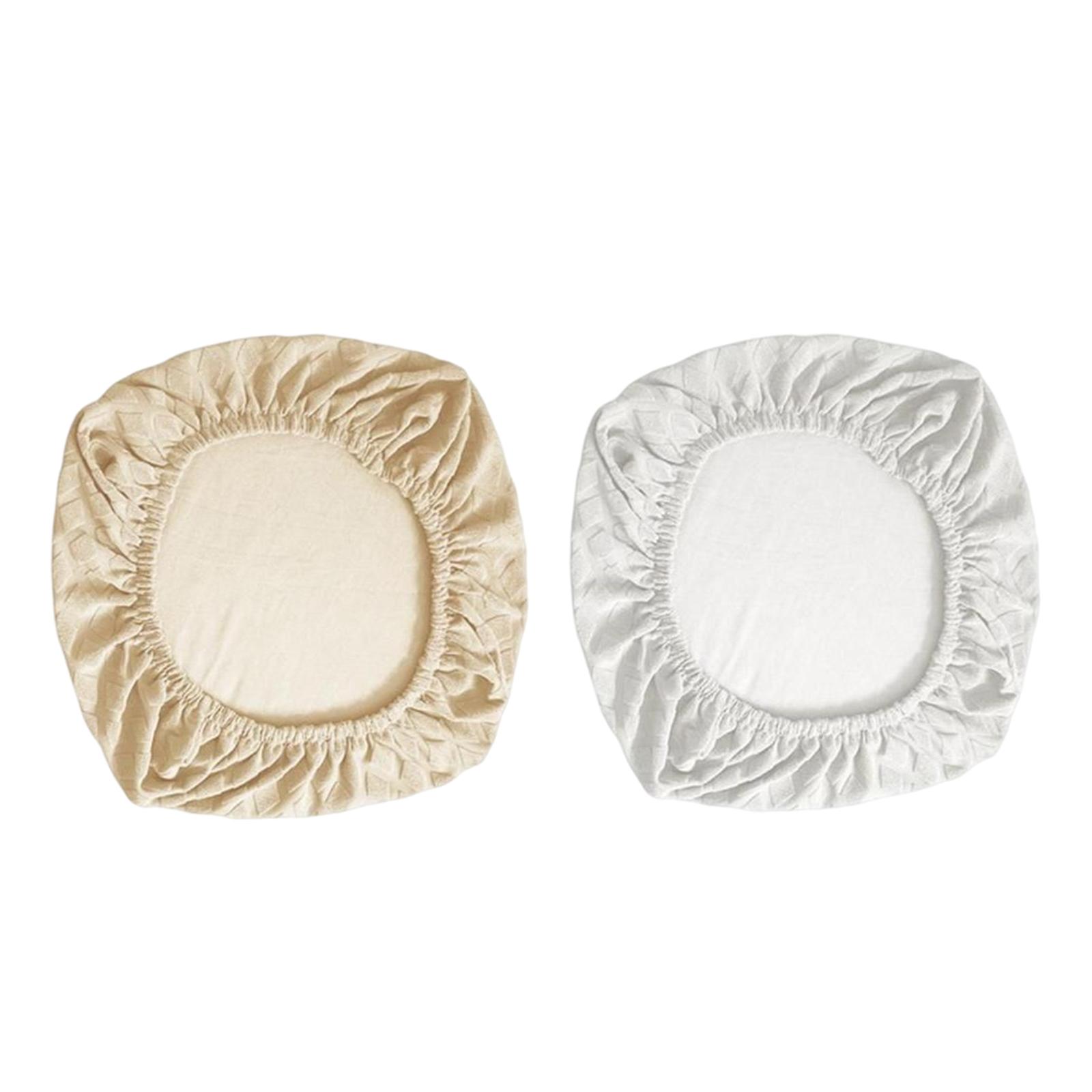 Chair Seat Cover Dining Room Chair Seat Slipcover Removable Washable  