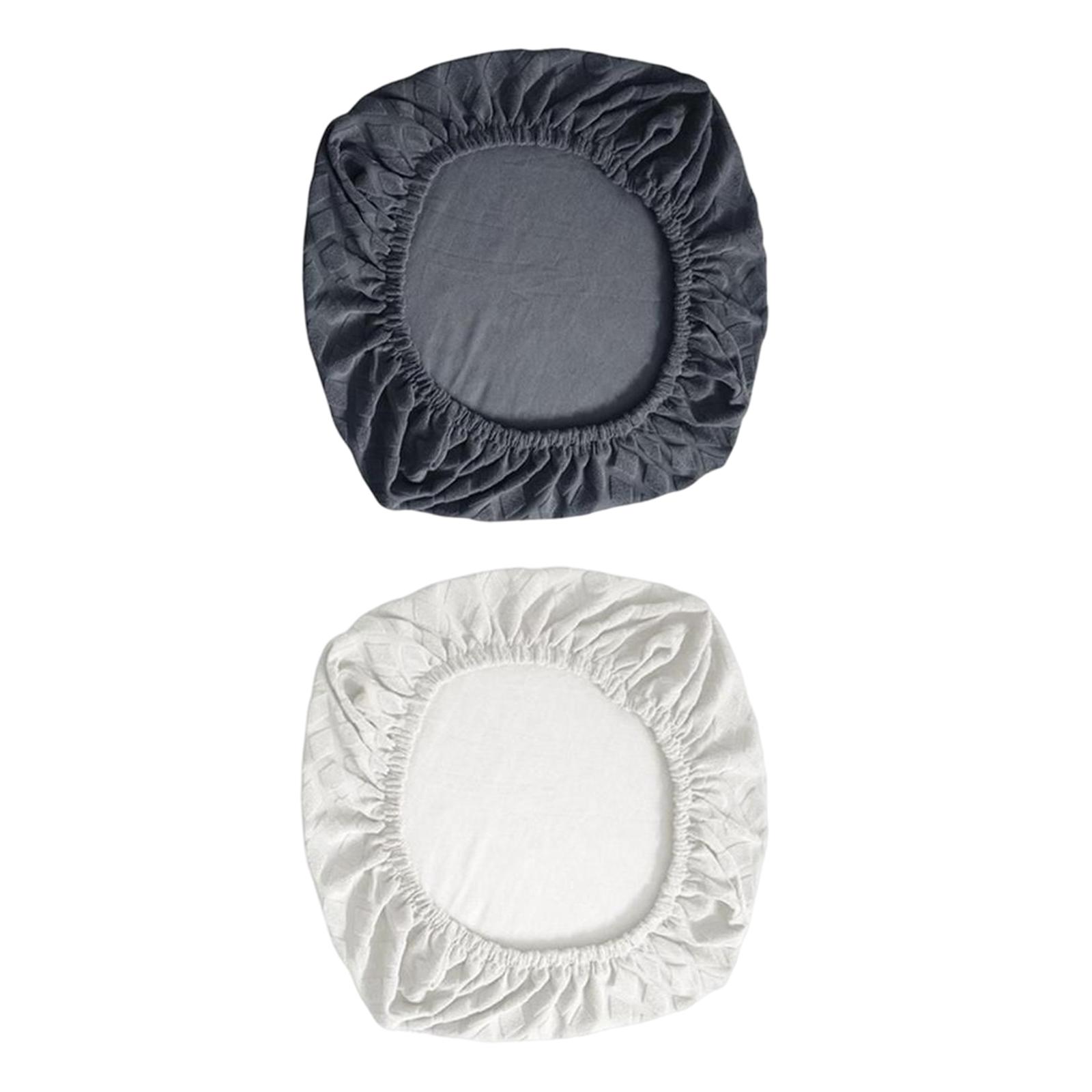 Chair Seat Cover Dining Room Chair Seat Slipcover Removable Washable  