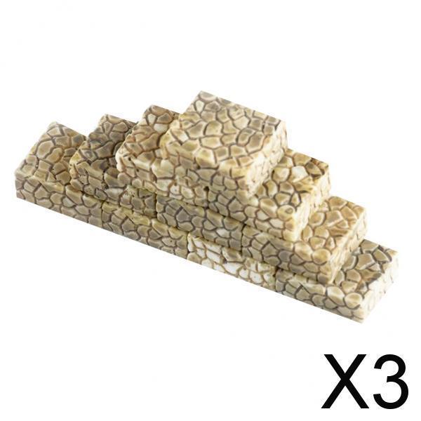 3x10 Pieces Stairs Miniature Doll House Fairy Garden Home Sandtable DIY