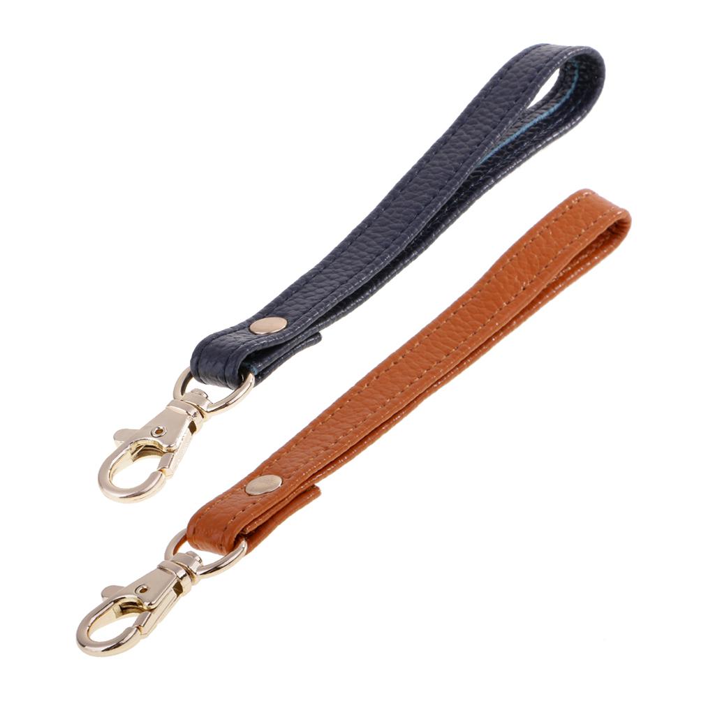 Genuine Leather Replacement Wrist Strap For Clutch Wristlet Purse 2x